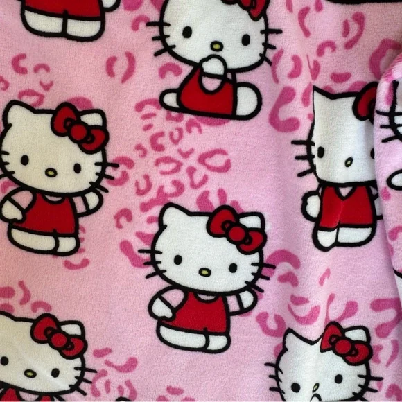 Sanrio Hello Kitty Pink Pajama Bottoms - Picture 2 of 3